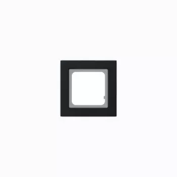 Kindermann Switch Frame Gira E2 Μαύρο 1-θέσιο