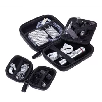 TROIKA ONPACK Σετ Ταξιδιωτικών Gadget Μαύρο (CBO60/BK)