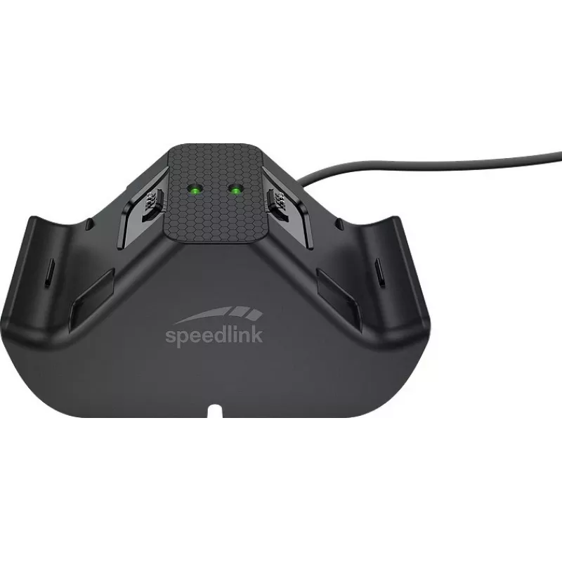 Speedlink JAZZ Σταθμός φόρτισης χειριστηρίου USB, 1,5 m, μαύρο (SL-260002-BK)