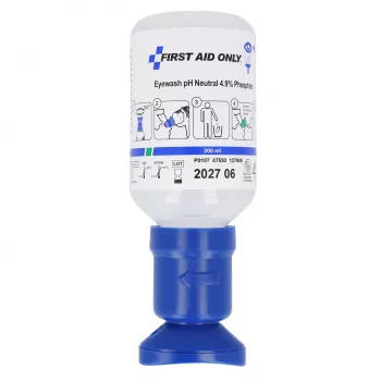 First Aid Only Φιάλη πλύσης ματιών εξουδετέρωσης pH ουδέτερο 200 ml