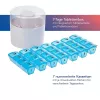 First Aid Only Θήκη Χαπιών με Κόφτη Χαπιών Μπλε Λευκό