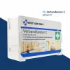 First Aid Only Επίτοιχη Βάση για Κουτί Πρώτων Βοηθειών C, Προτρυπημένες Οπές, Λευκό/Γκρι