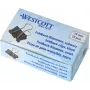 WESTCOTT 12 Κλιπ Foldback, 19 mm, Μαύρο/Ασημί, 12 τεμ.