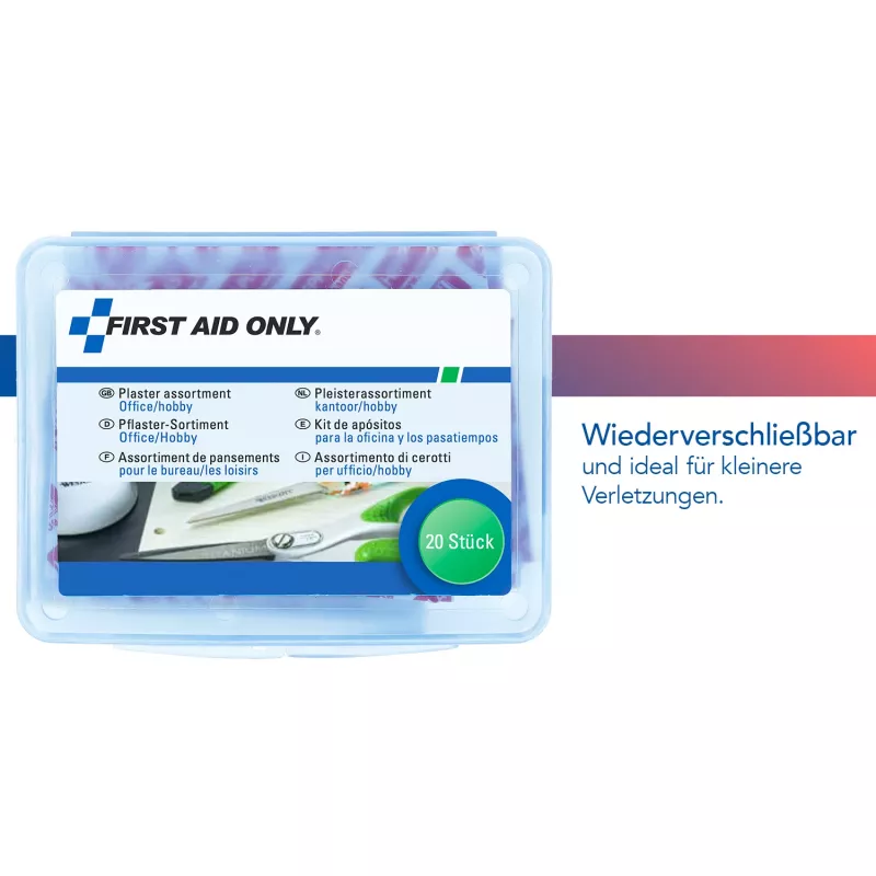 First Aid Only Αυτοκόλλητα Επιθέματα P-10025 Γραφείου/Χόμπι 20 τεμ./συσκευασία