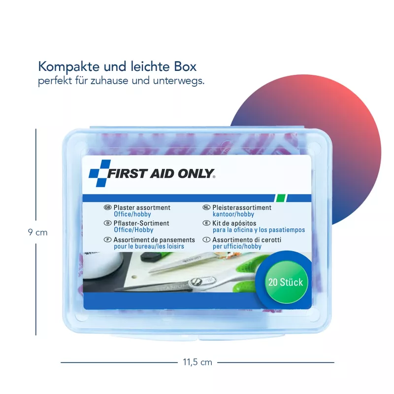 First Aid Only Αυτοκόλλητα Επιθέματα P-10025 Γραφείου/Χόμπι 20 τεμ./συσκευασία