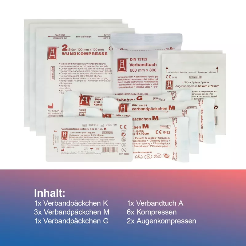First Aid Only Σετ αναπλήρωσης πρώτων βοηθειών DIN 13157