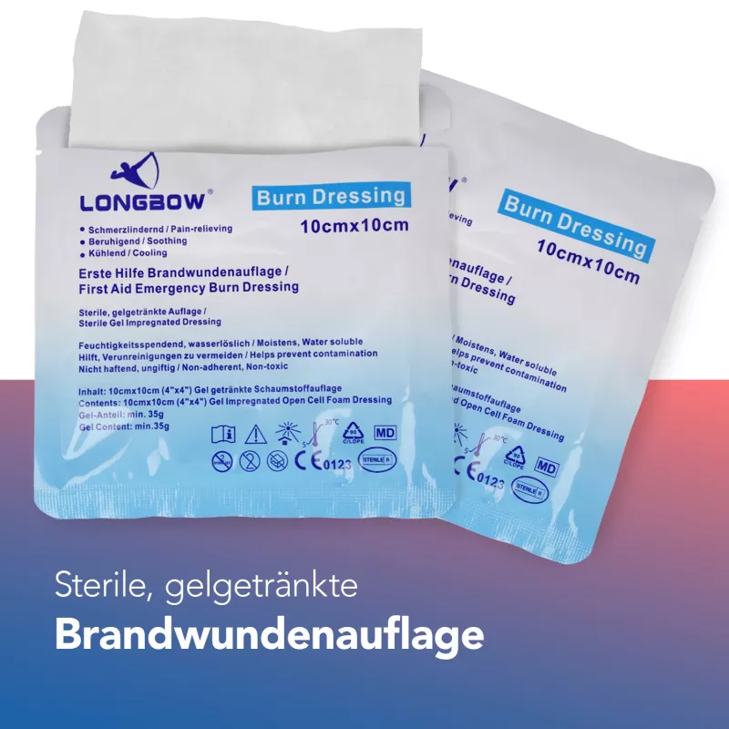 First Aid Only Επίδεσμος εγκαύματος P-91400 00 διαφανές 10 τεμ.