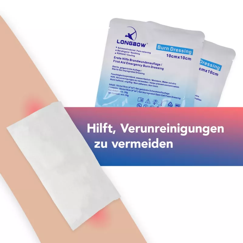 First Aid Only Επίδεσμος εγκαύματος P-91400 00 διαφανές 10 τεμ.