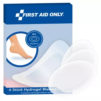 First Aid Only Επίδεσμος για φουσκάλες P-10070 διαφανές 6,8 x 4,3 cm 6 τεμ.
