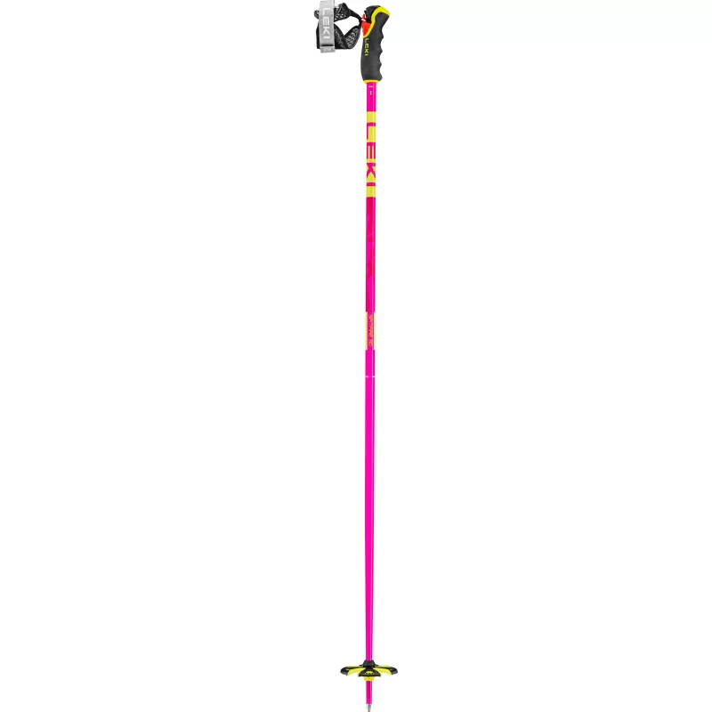 LEKI SPITFIRE 3D Αλπικά Μπαστούνια Σκι Ροζ 100 cm