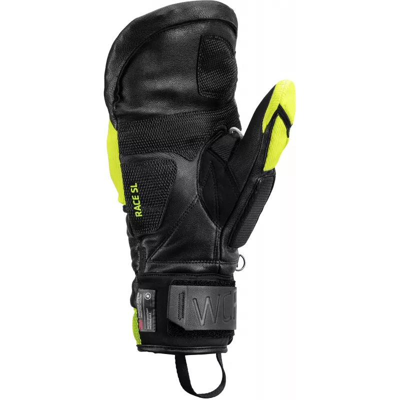 LEKI WCR Venom SL 3D γάντια Black-Ice Lemon 8.5