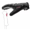 LEKI Snowfox 3D γυναικεία γάντια σκι μαύρο 7.5
