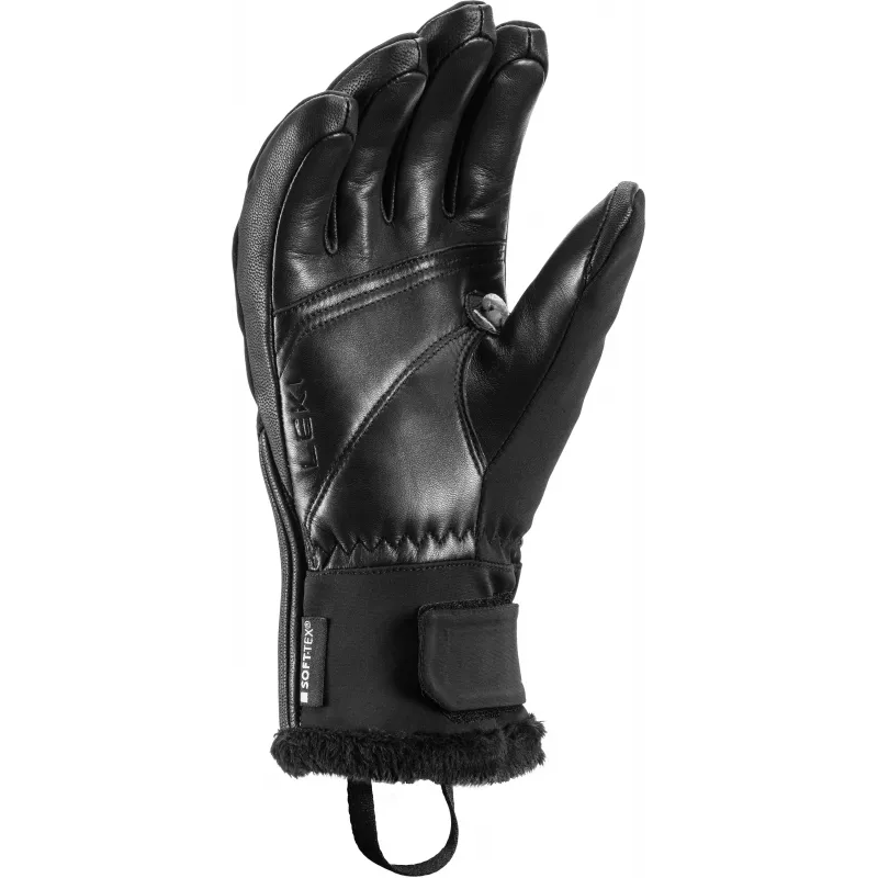 LEKI Vallarta 3D γυναικεία γάντια μαύρο μέγεθος 6.0