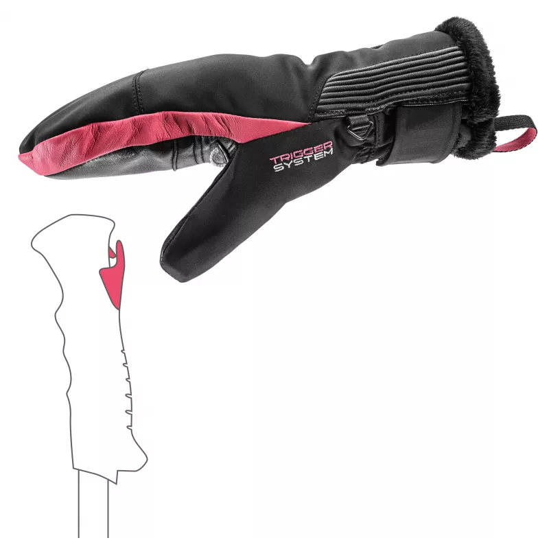 LEKI Vallarta 3D Women γάντια Rose 6.5