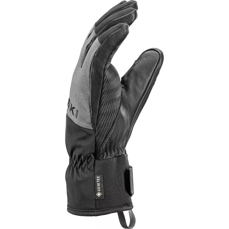 LEKI Pegas 3D GTX γάντια σκι μαύρο-γκρι 9.0