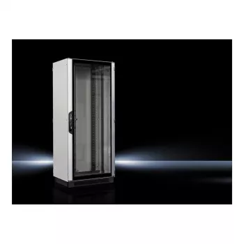 Rittal VX IT Ερμάριο δικτύου, 24U 19 ίντσες, Ασημί RAL 7035/RAL 9005