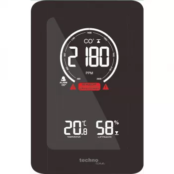 TECHNO LINE WL1030 μετεωρολογικός σταθμός μετρητής ποιότητας αέρα CO2 θερμοκρασία υγρασία