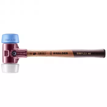 HALDER SIMPLEX σφυρί μαλακών χτυπημάτων 50 mm TPE-μαλακό / Superplastic