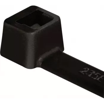 HellermannTyton T30R-W-BK-C1 δεματικά καλώδίων, εσωτερική οδόντωση, 150 mm x 3,5 mm, μαύρο, πολυαμίδιο 6.6, 100 τεμ.
