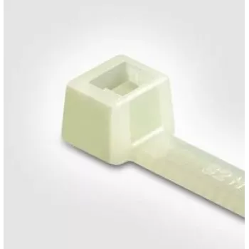 HellermannTyton T-Series δεματικά καλώδίων με εσωτερική οδόντωση, 390mm x 7,6mm, διαφανές, PA66, συσκευασία 100 τεμ. (111-12019)