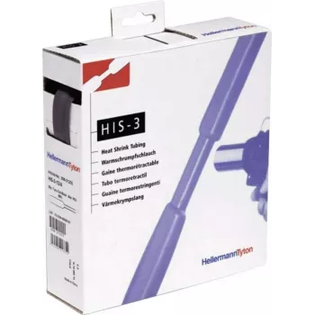 HellermannTyton HIS-3 Θερμοσυστελλόμενο μακαρόνι συσκευασία dispenser 3:1 6mm/2mm 5m Μαύρο (308-30600)