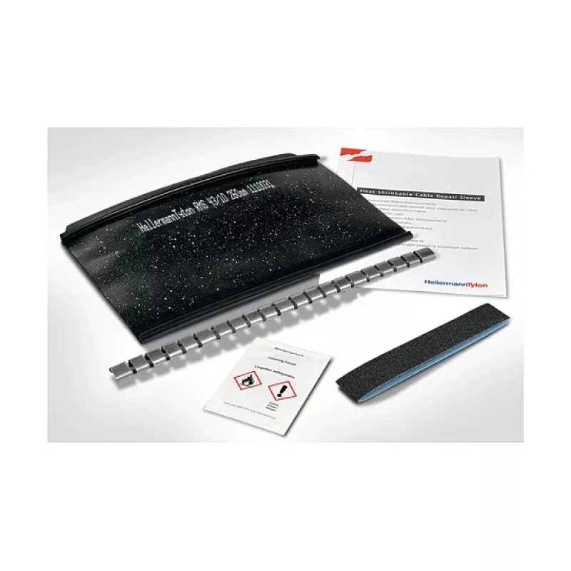 HellermannTyton 450-20001 Θερμοσυστελλόμενο μακαρόνι - Μαύρο - 50 cm - 43 mm - 10 mm - 1 τεμ.