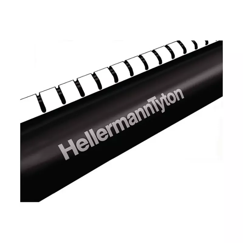 HellermannTyton 450-20001 Θερμοσυστελλόμενο μακαρόνι - Μαύρο - 50 cm - 43 mm - 10 mm - 1 τεμ.