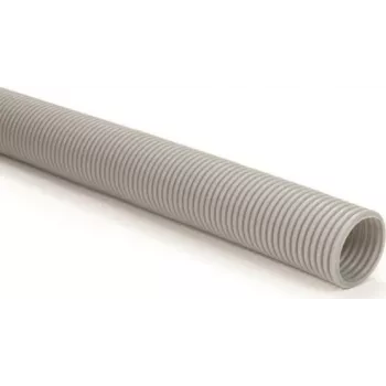 HellermannTyton IWS17-PE-GY 50 αυλακωτός σωλήνας, γκρι, 50m