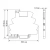 Weidmüller TRZ 24VDC 1CO συζευκτής ρελέ, 24 V DC, 6 A
