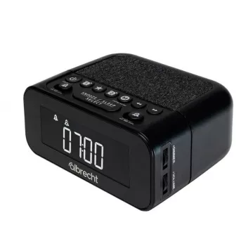 Albrecht DR 451 ραδιόφωνο-ξυπνητήρι DAB+/UKW, μαύρο