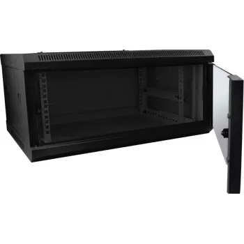 ALLNET ALL-SMC6622SCHWARZ 19 inch Θήκη rack 2U για media converter, 16 υποδοχές, Μαύρο
