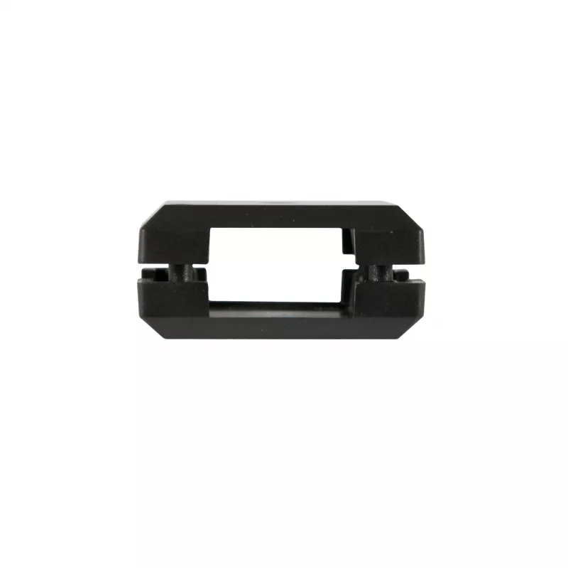 ALLNET Brick'R'knowledge ALL-BRICK-0142 Πλαστικό περίβλημα 1x1, μαύρο, πάνω και κάτω μέρος, συσκευασία 10 τεμαχίων