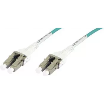 Synergy21 Καλώδιο patch οπτικών ινών LC-LC OM3 duplex 15m, 50/125µm, μπλε/λευκό