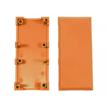 ALLNET ALL-BRICK-0360 Ηλεκτρολογικό κουτί πορτοκαλί 110x110x60mm IP65 ABS