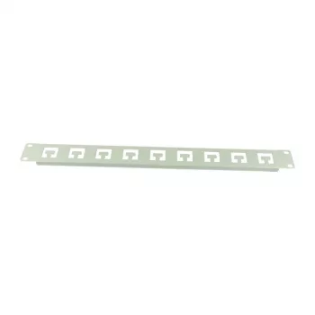 ALLNET Λωρίδα διαχείρισης καλωδίων 19 inch, 1U, Ανοιχτό γκρι (131704)