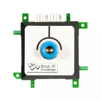 ALLNET 132089 Brick'R'knowledge Αρθρωτό εκπαιδευτικό κιτ ηλεκτρονικών, 25 τεμάχια, πολύχρωμο