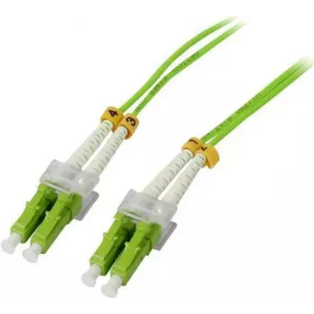 SYNERGY21 Καλώδιο οπτικών ινών Patch 40m LC-LC Duplex OM5 50/125µm LSZH Lime Green