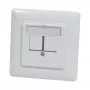 Synergy 21 Θήκη Keystone Υποδοχής για 2x TP Module Λευκό 180°