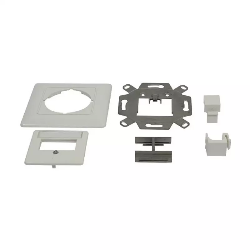 Synergy 21 Θήκη Keystone Υποδοχής για 2x TP Module Λευκό 180°