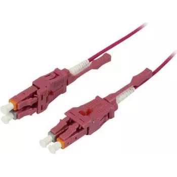 SYNERGY21 Καλώδιο Patch Οπτικής Ίνας 15m LC-LC Duplex OM4 Uniboot Περιστρεφόμενο Push/Pull 2mm - Multimode Fiber (S215558)