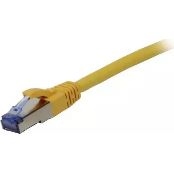 SYNERGY21 Καλώδιο Patch RJ45 - CAT6A 500MHz - 10m - Κίτρινο - S/FTP (S-STP) - GHMT Πιστοποιημένο