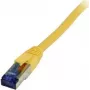 SYNERGY21 S217242 CAT6A S/FTP Καλώδιο Patch Ethernet 15m Κίτρινο TPE Superflex