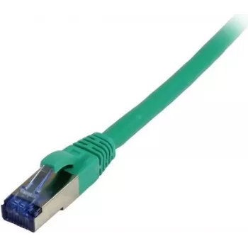 SYNERGY21 Cat6a S/FTP Καλώδιο Patch 15m Πράσινο TPE Superflex AWG26