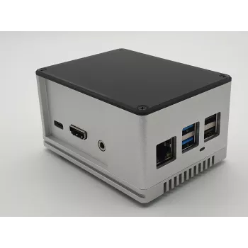 ALLNET Rock Pi Θήκη Αλουμινίου ecoPI PRO HP Ασημί (RockPi_GH_PROHP_SV)