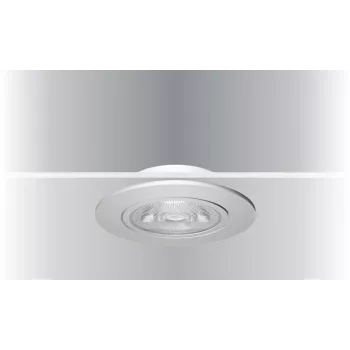 Synergy 21 Helios Spot Οροφής Εντοιχισμού Λευκό Στρογγυλό Περιστρεφόμενο Θερμό Λευκό
