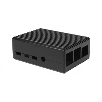ALLNET Raspberry Pi 4 Kit Θήκης Αλουμινίου Παθητική Ψύξη Μαύρο