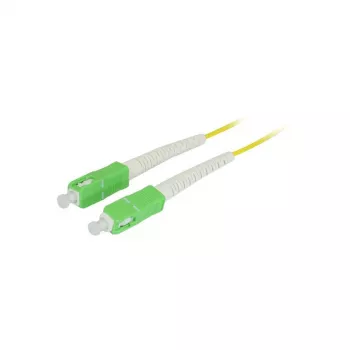 SYNERGY21 Καλώδιο σύνδεσης οπτικών ινών 20m SC/APC σε SC/APC OS2 G.657.A2 9/125µm simplex 2mm κίτρινο