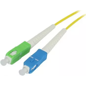 SYNERGY21 Καλώδιο σύνδεσης οπτικών ινών 7,5m SC/SC APC OS2 singlemode 9/125µm G.657.A2 ανθεκτικό σε κάμψη 2mm εύκαμπτο