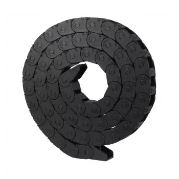 ALLNET 4duino 3D Towlines Αλυσίδα συρόμενου καλωδίου 10mm x 10mm εσωτερική διάσταση, 1m, Μαύρο, Ταχυσύνδεσμος (ALLTow12mm)