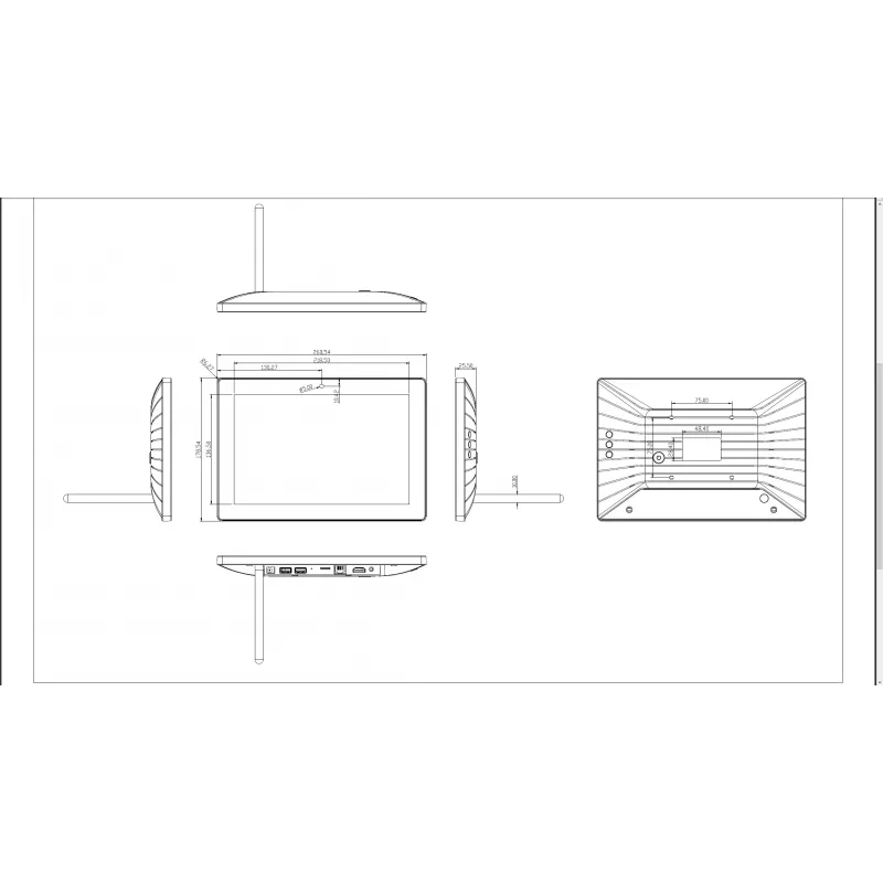 ALLNET PrimeTwo-140 14 ιντσών Touch Display Tablet με PoE, 8GB/64GB, RK3576, Android 14
